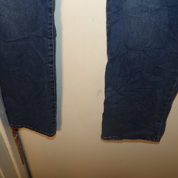Lee Total Freedom Comfort Waistband Straight Leg Jeans Sz 14 Long - Picture 4 of 7